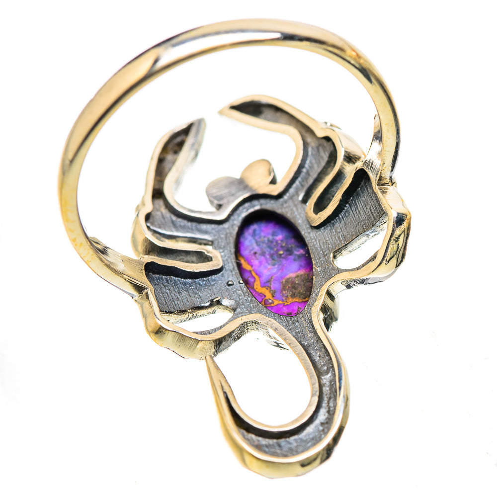 Ana Silver Co Purple Copper Composite Turquoise Ring Size 10 (925 Sterling Silver)