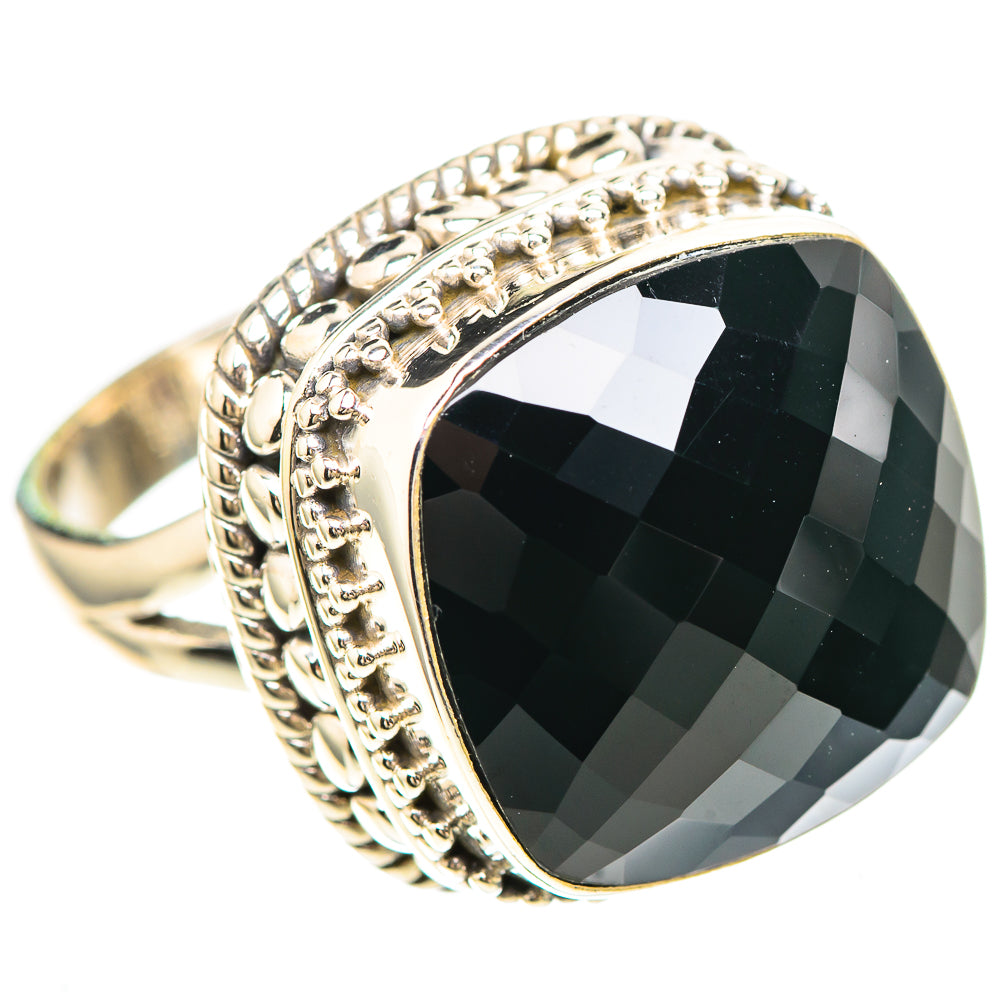 Black Onyx 925 Sterling Silver Ring Size 6.25 (925 Sterling Silver) RING137221