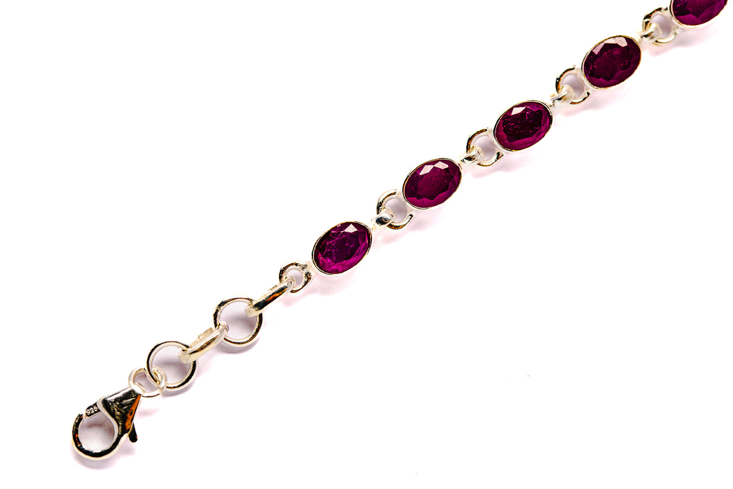 Ruby Bracelets handcrafted by Ana Silver Co - BR90027 - Photo 3