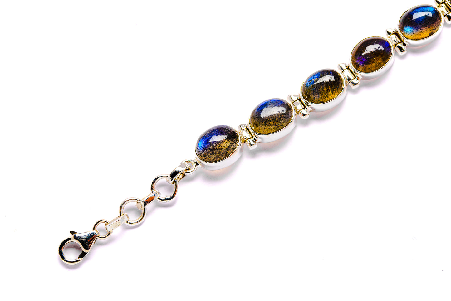 Labradorite Bracelets handcrafted by Ana Silver Co - BR90043 - Photo 3