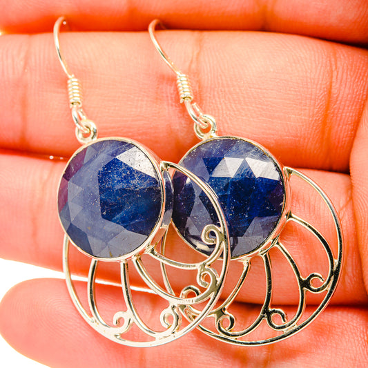 Sapphire Earrings handcrafted by Ana Silver Co - EARR419284