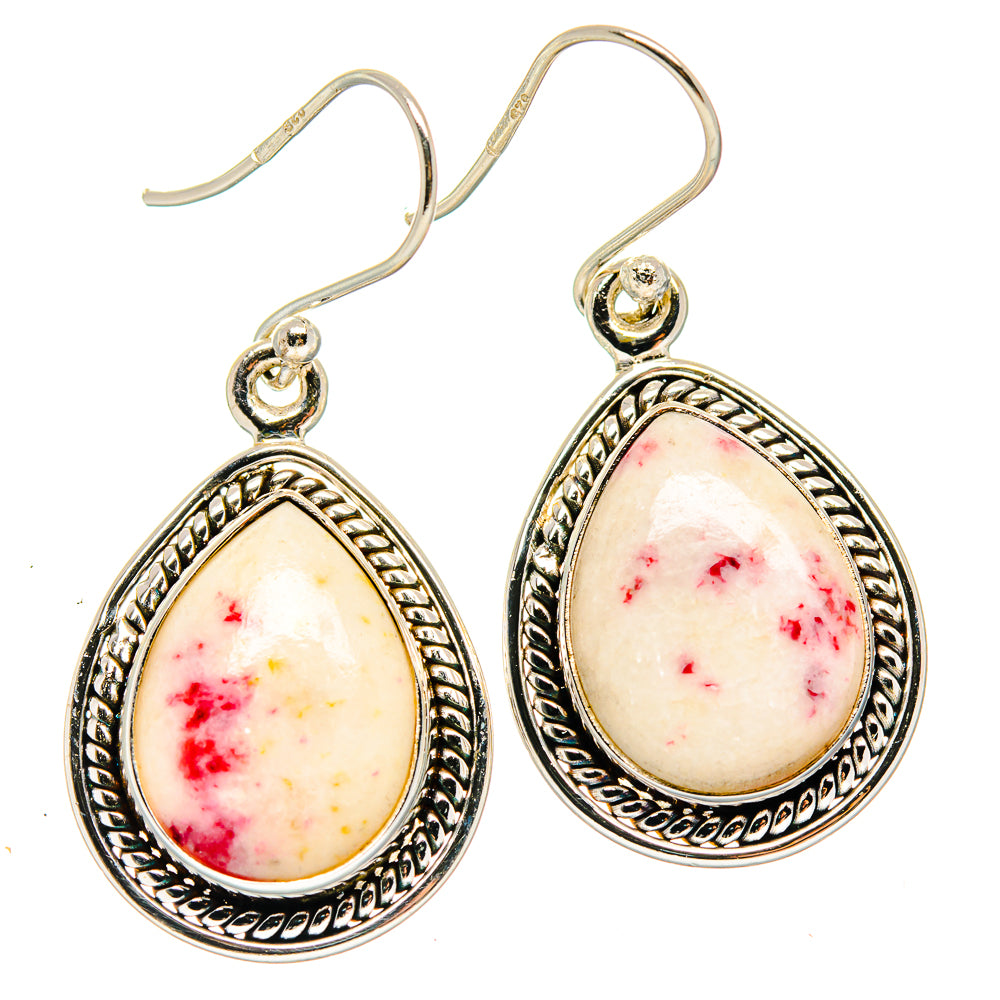Cinnabar Earrings handcrafted by Ana Silver Co - EARR423631