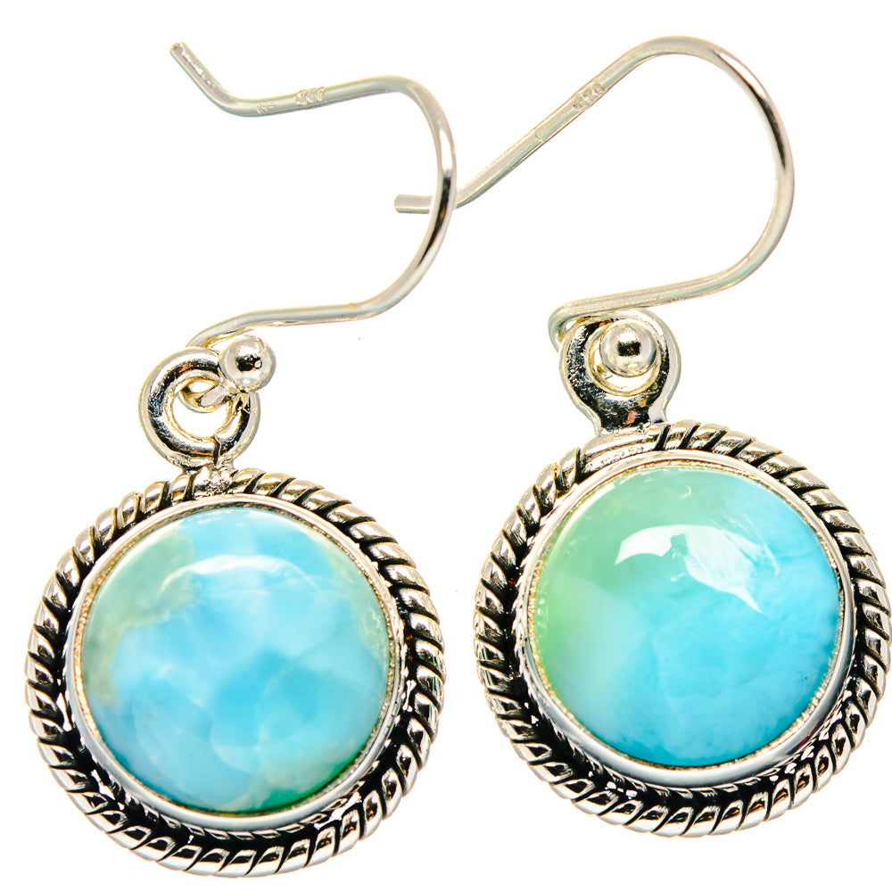 Larimar Earrings handcrafted by Ana Silver Co - EARR423642