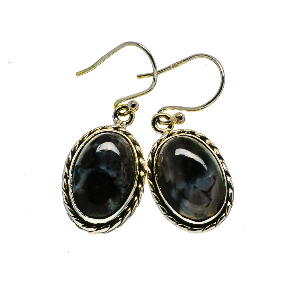 Gabbro Earrings handcrafted by Ana Silver Co - EARR394315