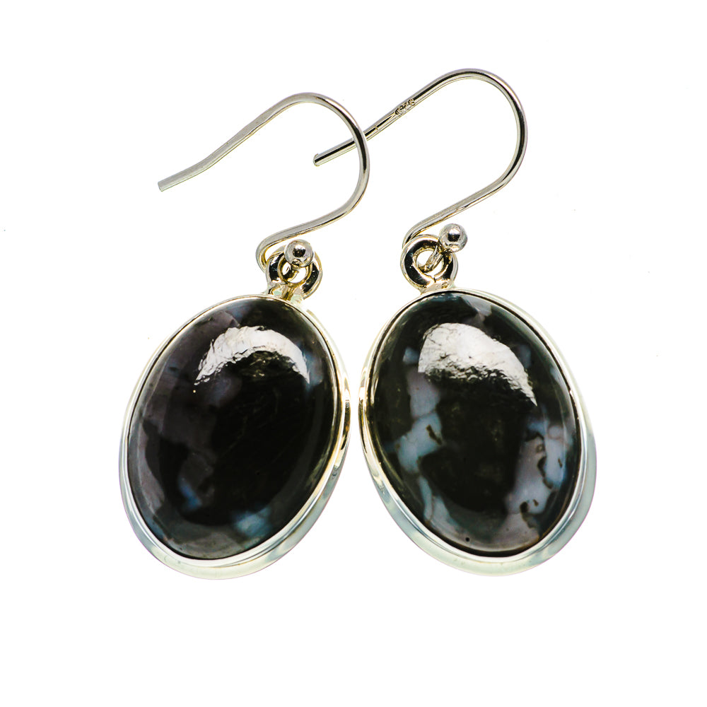 Gabbro Earrings handcrafted by Ana Silver Co - EARR395663