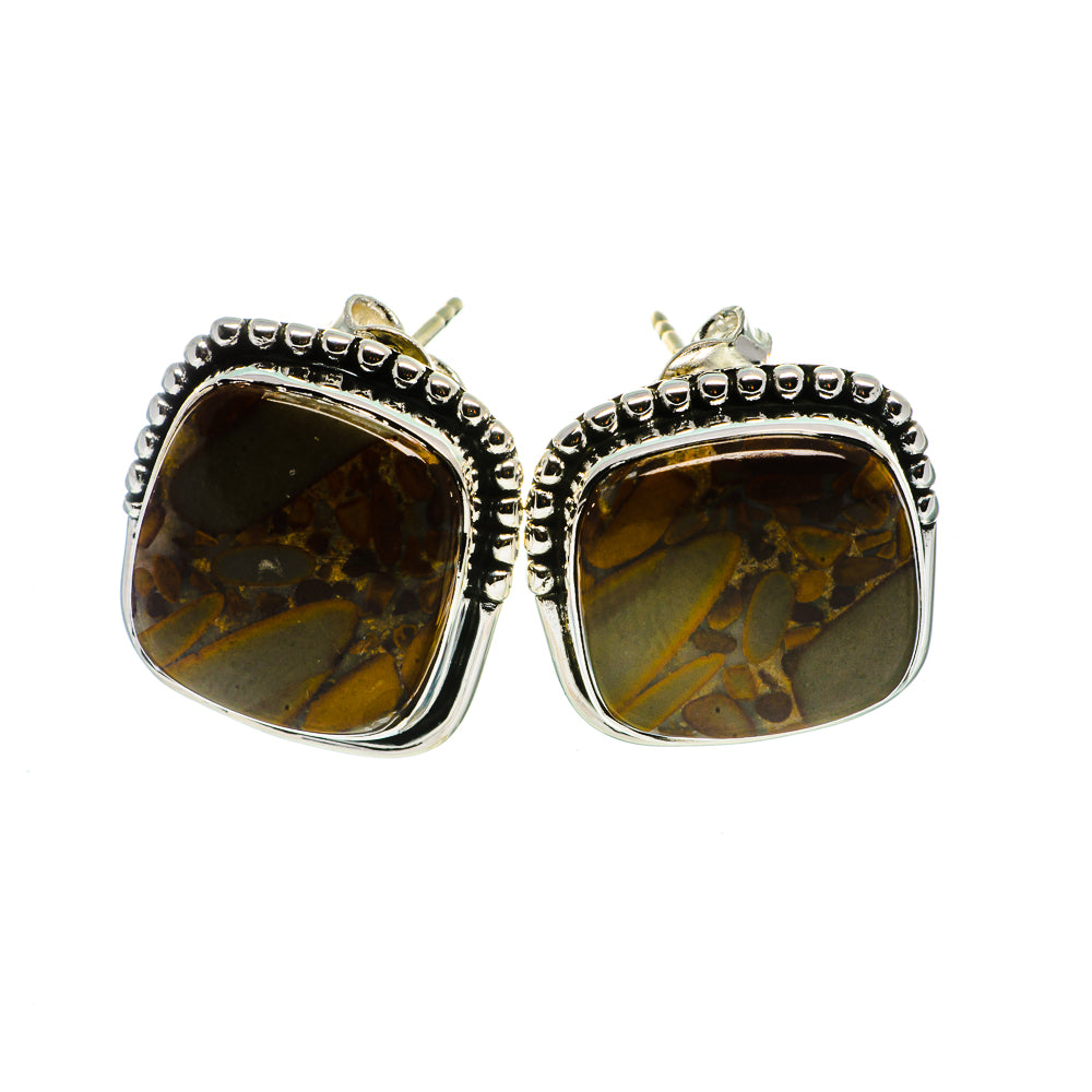 Bauxite Earrings handcrafted by Ana Silver Co - EARR395745