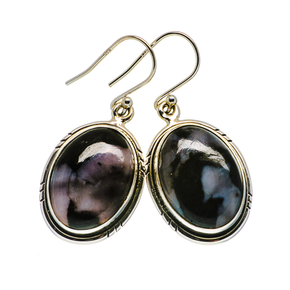 Gabbro Stone Earrings handcrafted by Ana Silver Co - EARR396933