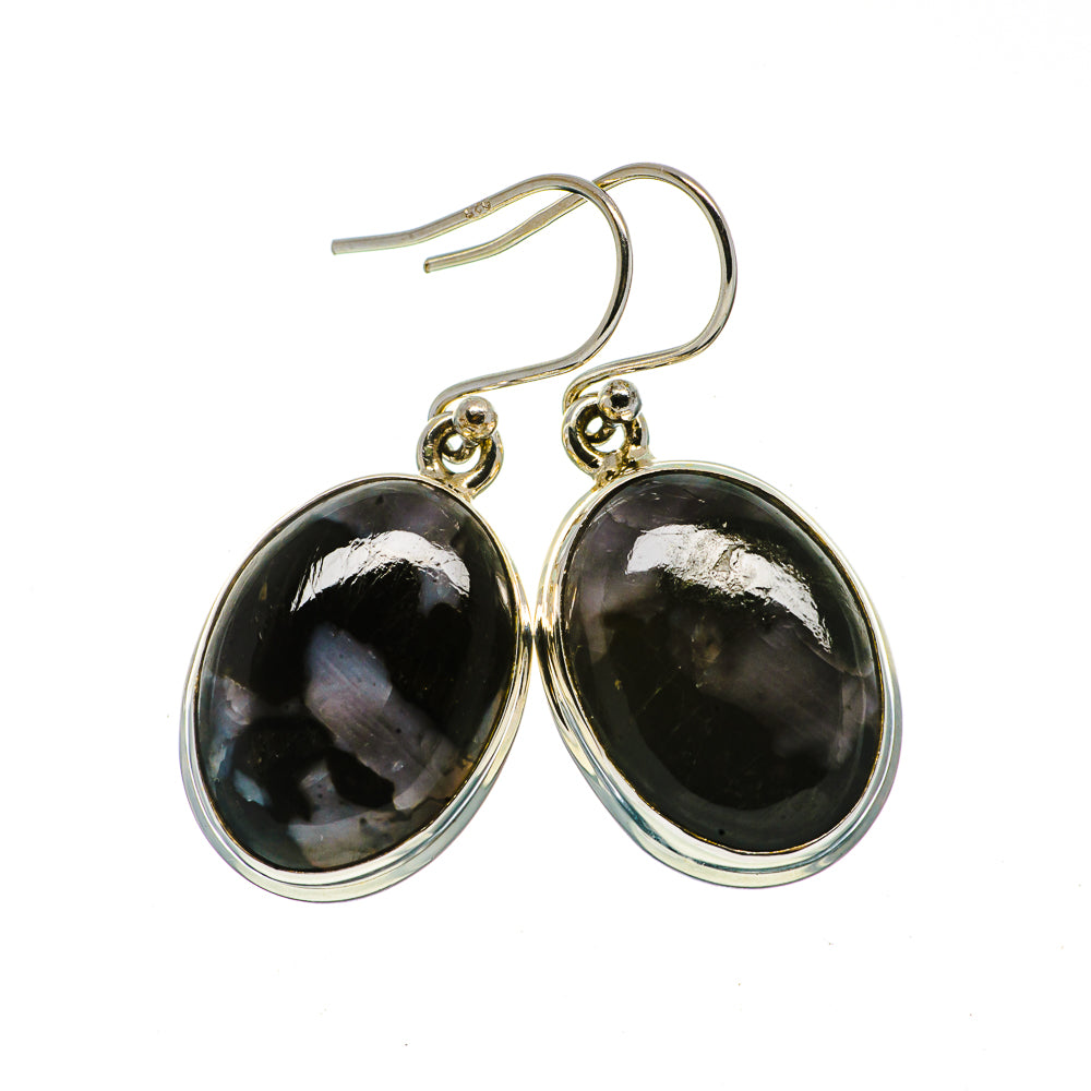 Gabbro Stone Earrings handcrafted by Ana Silver Co - EARR398379