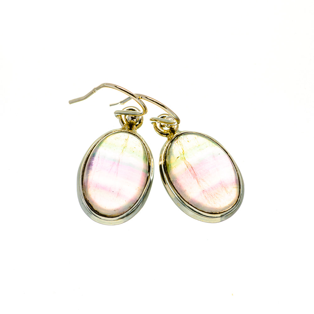 Fluorite Earrings handcrafted by Ana Silver Co - EARR404792