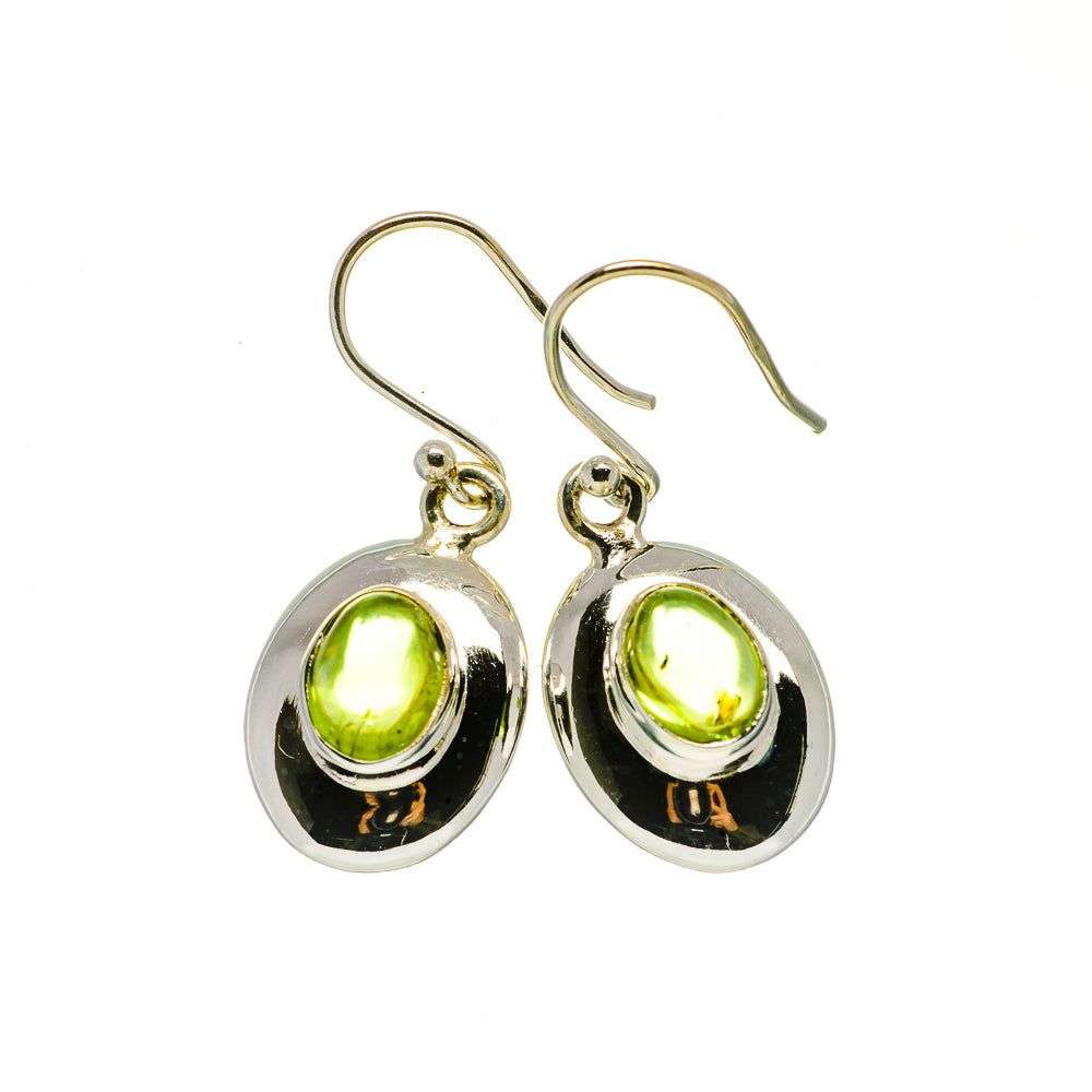 Peridot Earrings handcrafted by Ana Silver Co - EARR405678