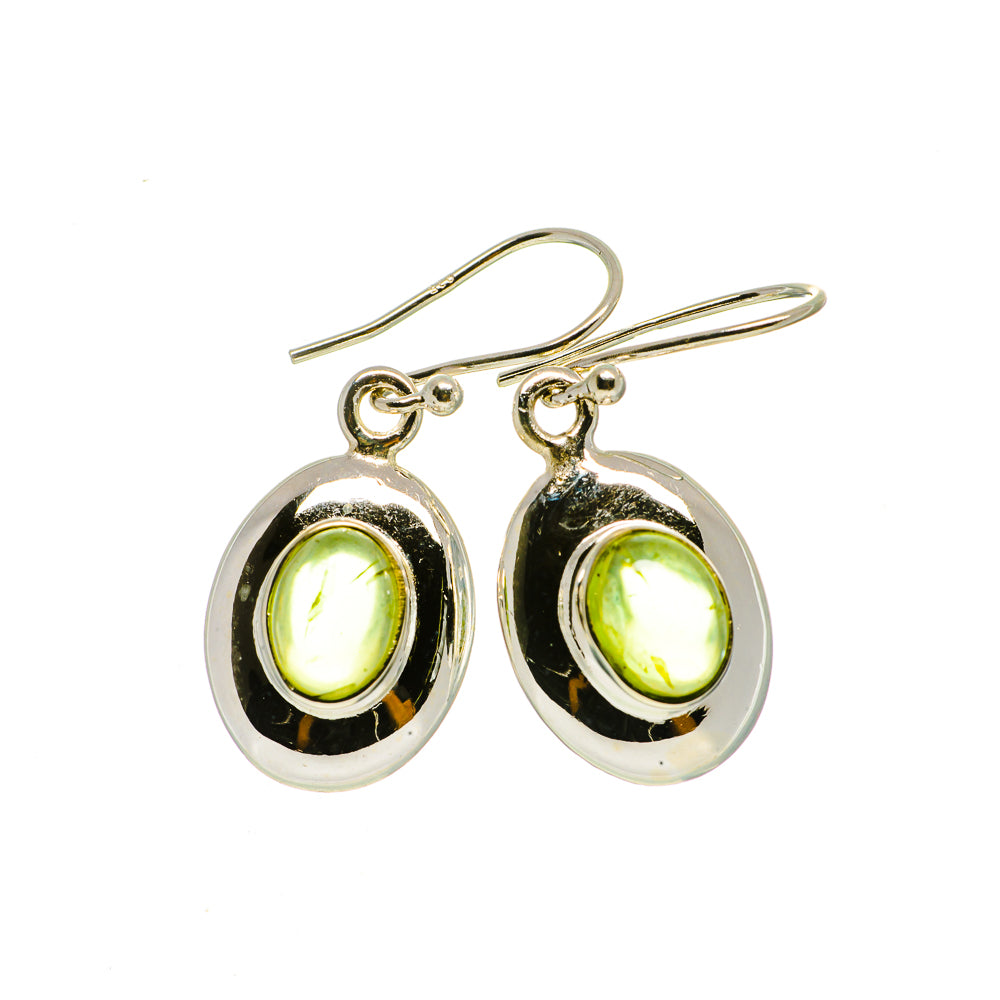 Peridot Earrings handcrafted by Ana Silver Co - EARR406136