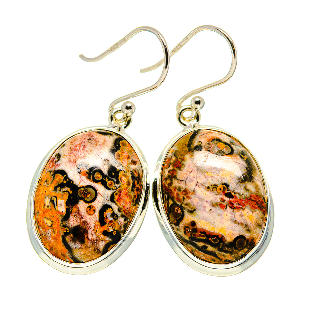 Poppy Jasper Earrings handcrafted by Ana Silver Co - EARR408802