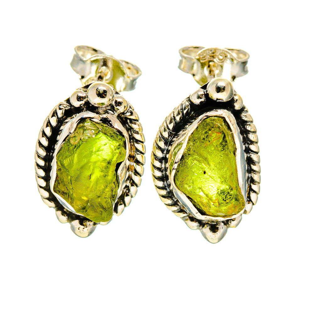 Peridot Earrings handcrafted by Ana Silver Co - EARR409444