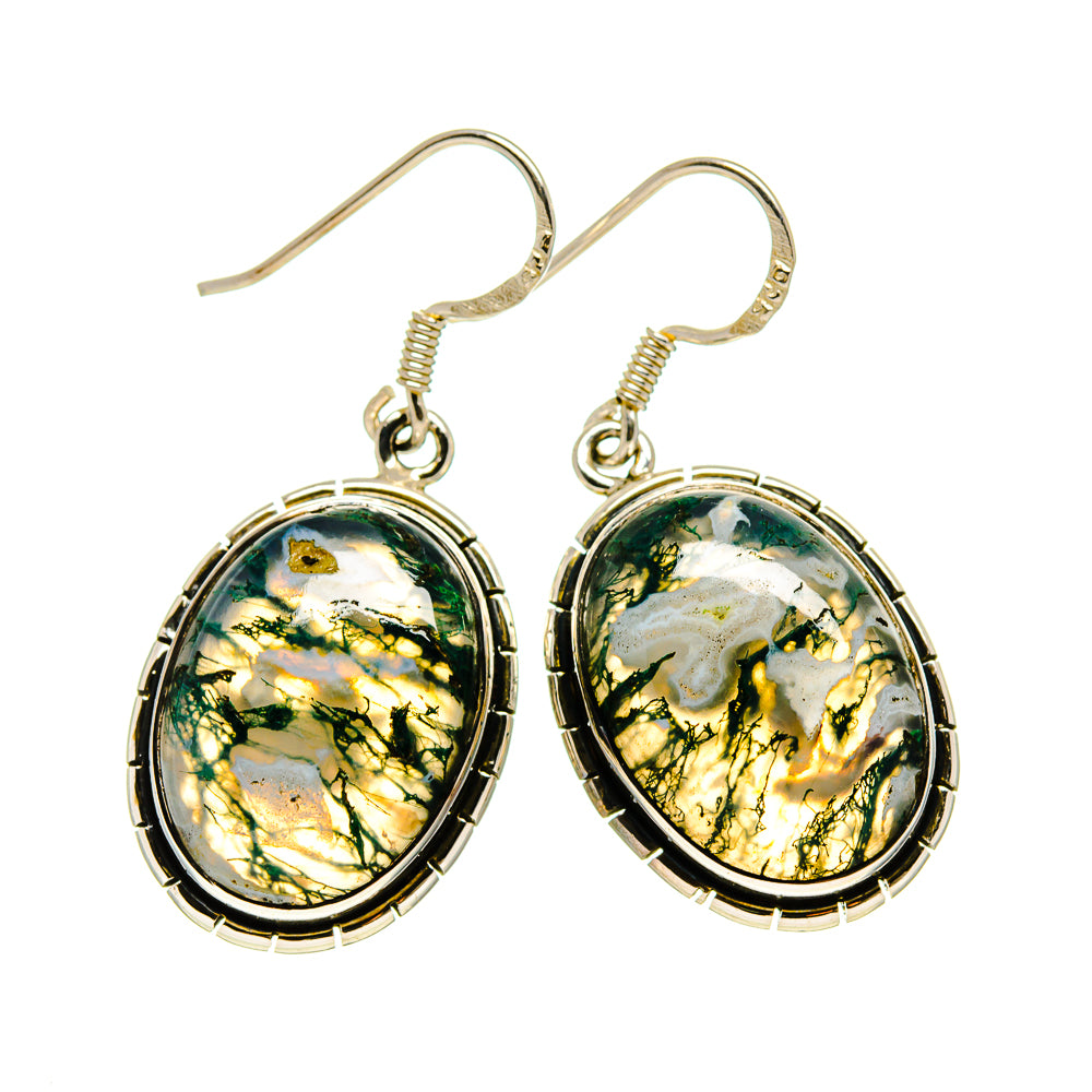 Pink Opal Earrings handcrafted by Ana Silver Co - EARR409818
