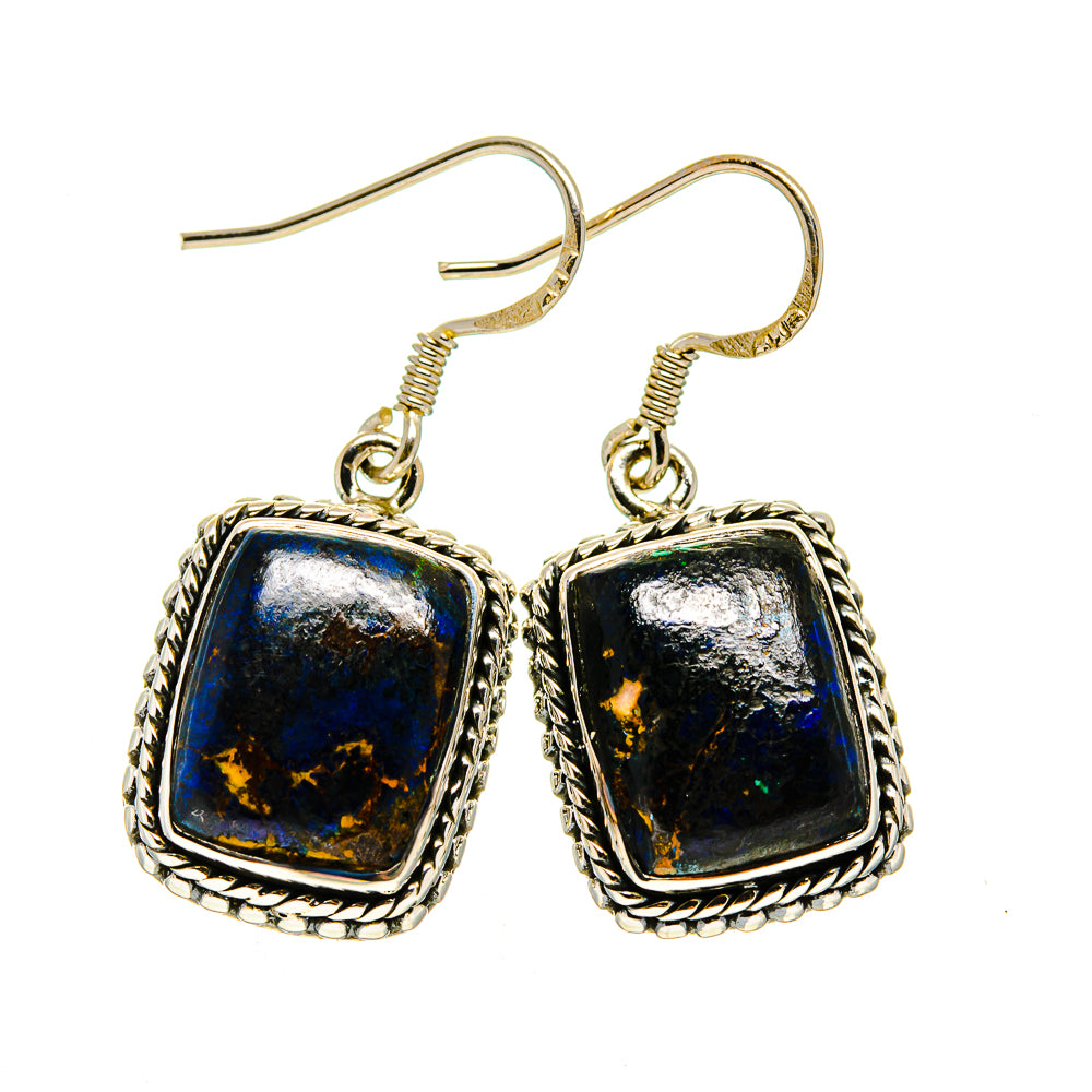 Boulder Opal Earrings handcrafted by Ana Silver Co - EARR410308