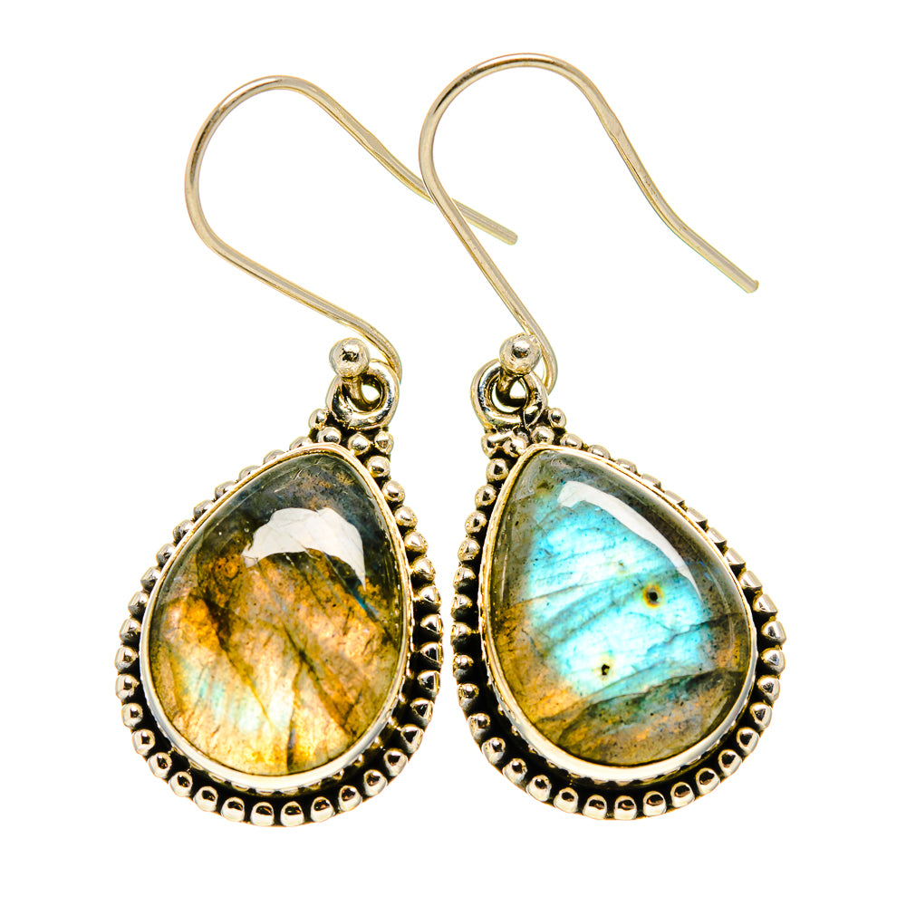 Labradorite Earrings handcrafted by Ana Silver Co - EARR410763