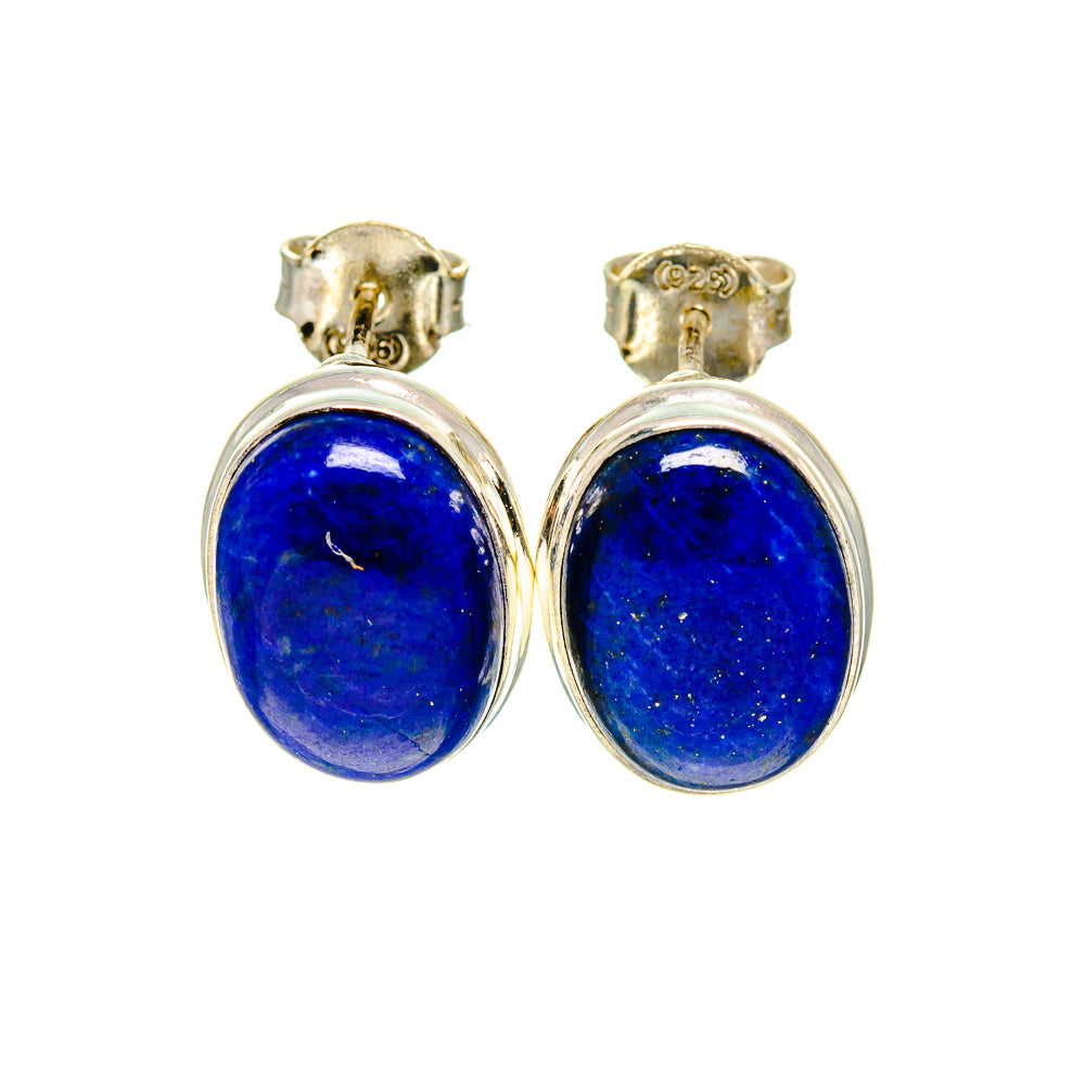 Lapis Lazuli Earrings handcrafted by Ana Silver Co - EARR412219