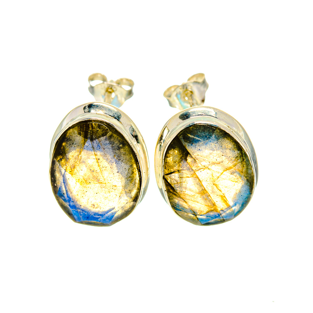 Labradorite Earrings handcrafted by Ana Silver Co - EARR412225