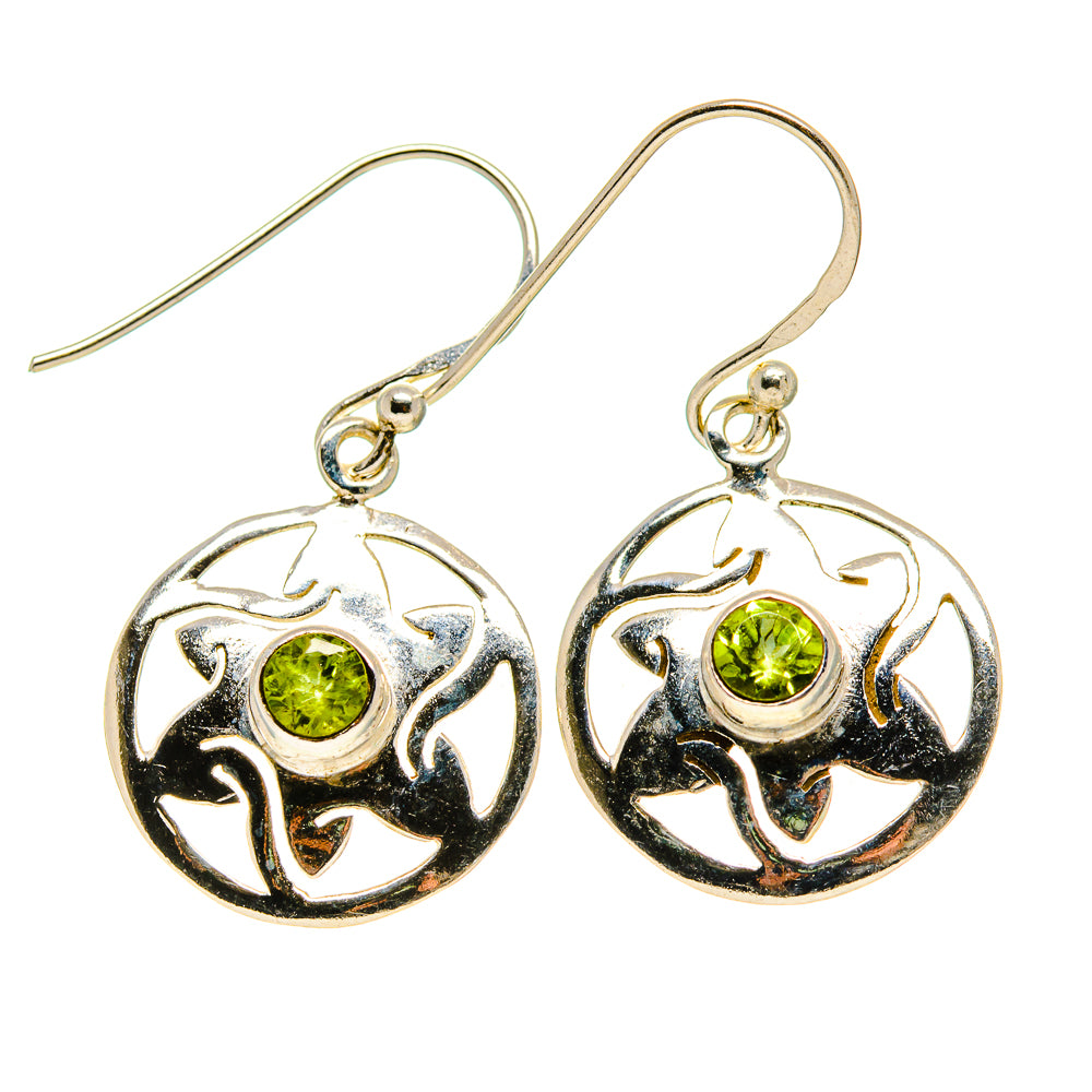 Peridot Earrings handcrafted by Ana Silver Co - EARR412328