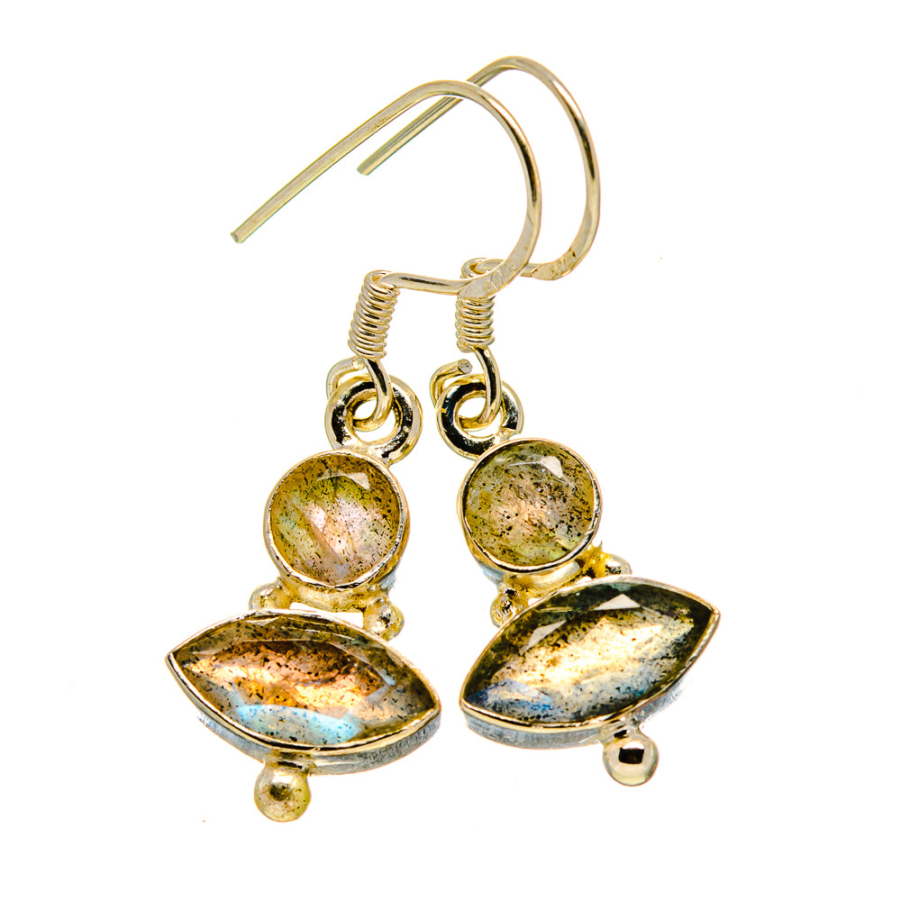 Labradorite Earrings handcrafted by Ana Silver Co - EARR412421