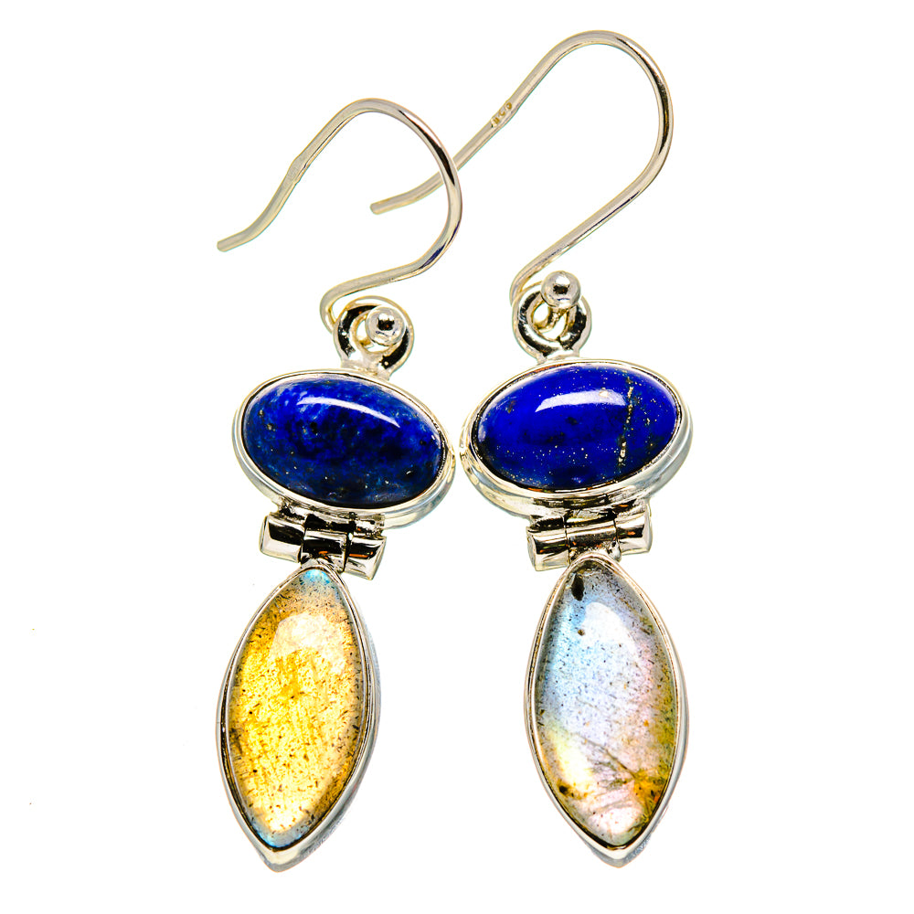 Labradorite Earrings handcrafted by Ana Silver Co - EARR412711