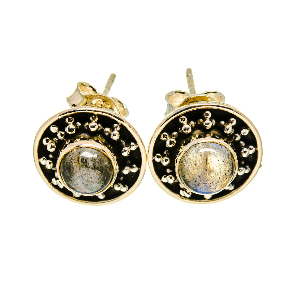Labradorite Earrings handcrafted by Ana Silver Co - EARR412774