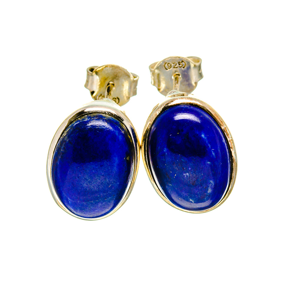 Lapis Lazuli Earrings handcrafted by Ana Silver Co - EARR412869
