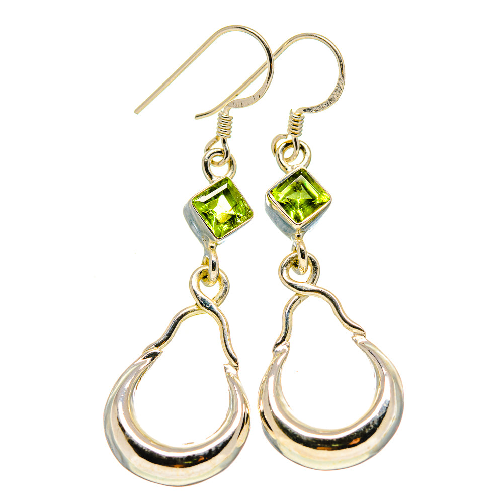 Peridot Earrings handcrafted by Ana Silver Co - EARR412899