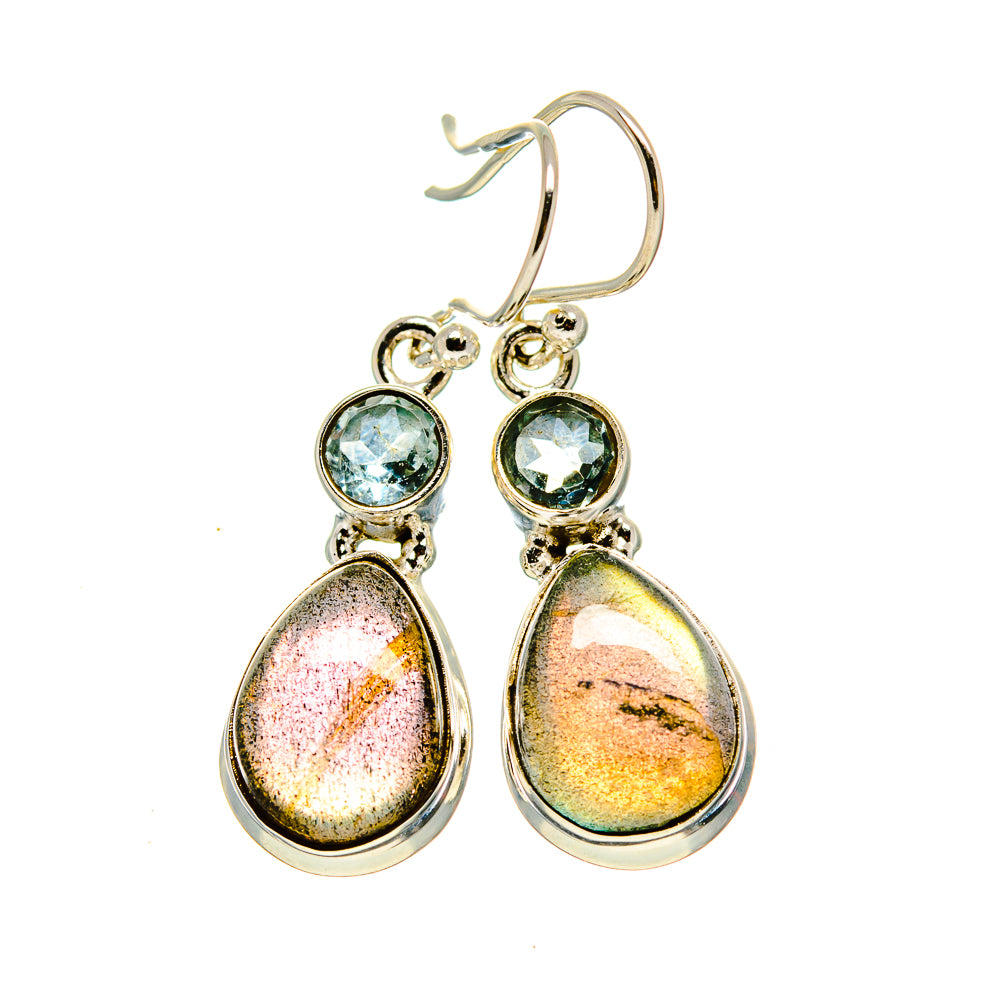 Labradorite Earrings handcrafted by Ana Silver Co - EARR412996