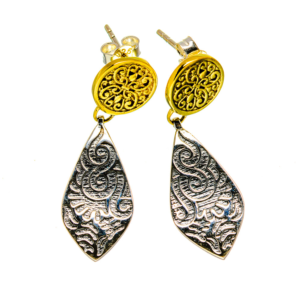 Hammered Earrings handcrafted by Ana Silver Co - EARR413019