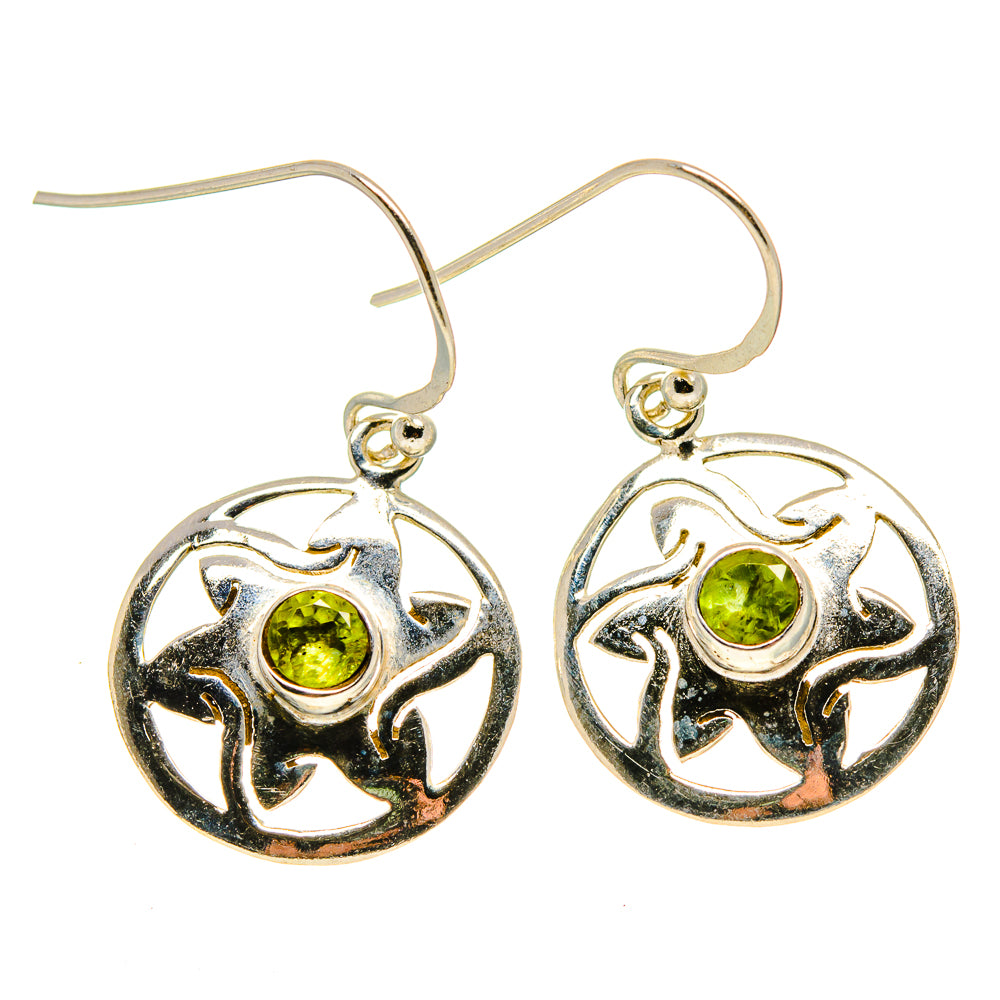 Peridot Earrings handcrafted by Ana Silver Co - EARR413152