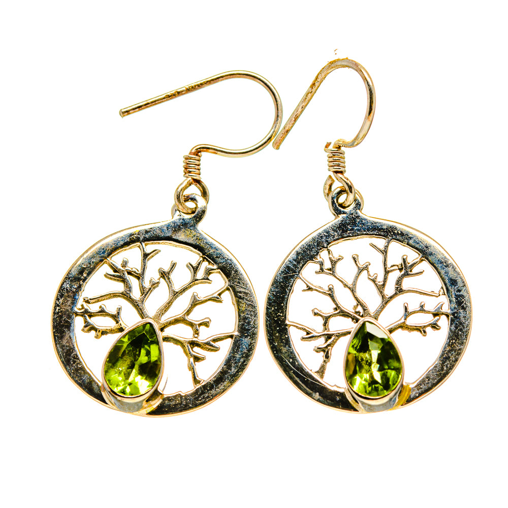 Peridot Earrings handcrafted by Ana Silver Co - EARR413222
