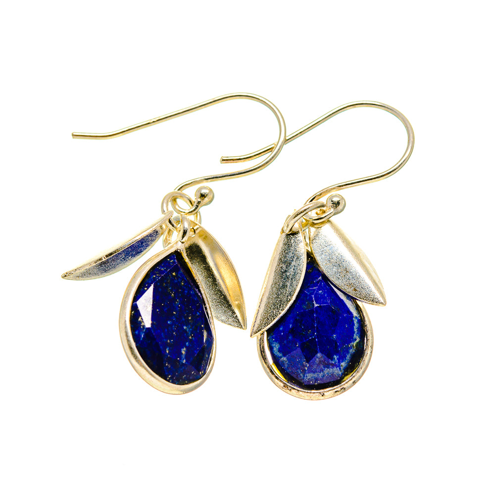 Lapis Lazuli Earrings handcrafted by Ana Silver Co - EARR413233