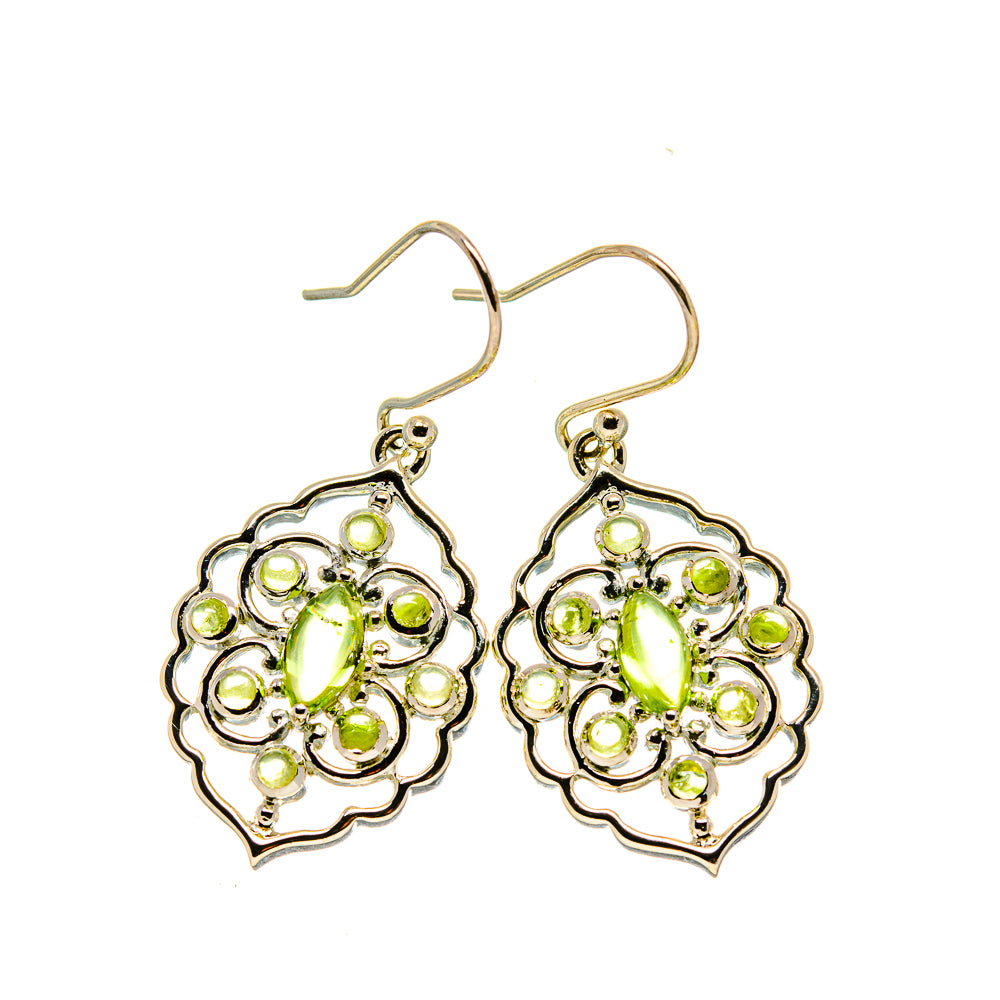 Peridot Earrings handcrafted by Ana Silver Co - EARR413276