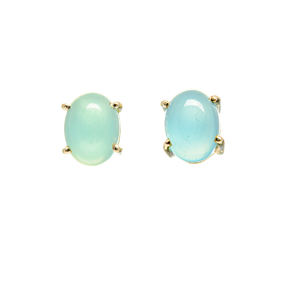 Aquamarine Earrings handcrafted by Ana Silver Co - EARR413345