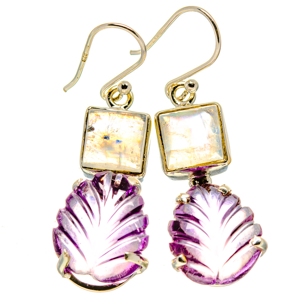 Amethyst Earrings handcrafted by Ana Silver Co - EARR413713