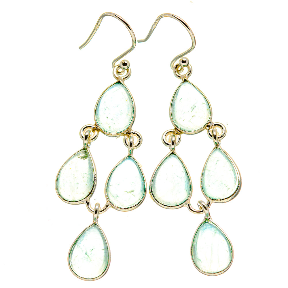 Aquamarine Earrings handcrafted by Ana Silver Co - EARR413722