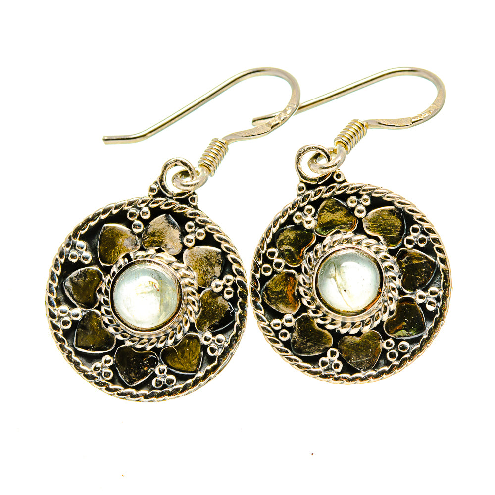 Aquamarine Earrings handcrafted by Ana Silver Co - EARR413747