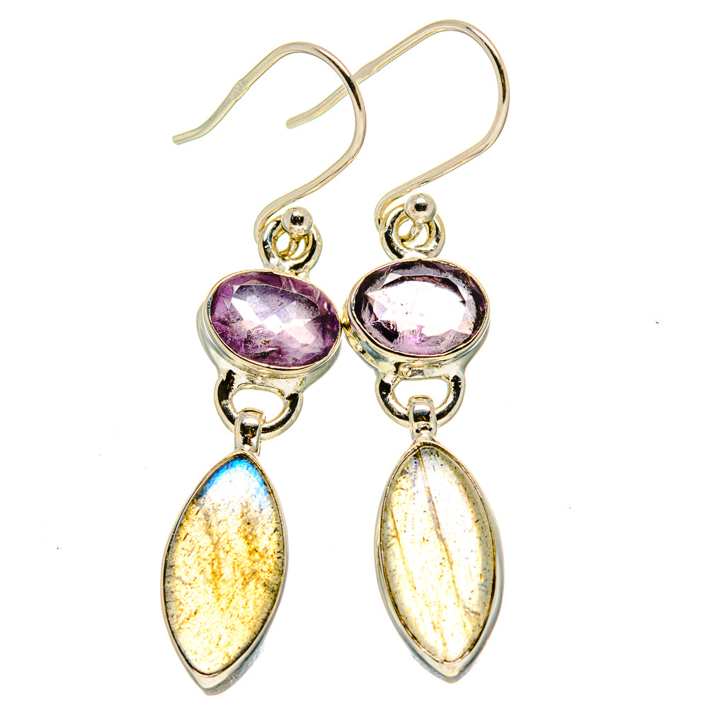 Labradorite Earrings handcrafted by Ana Silver Co - EARR413778