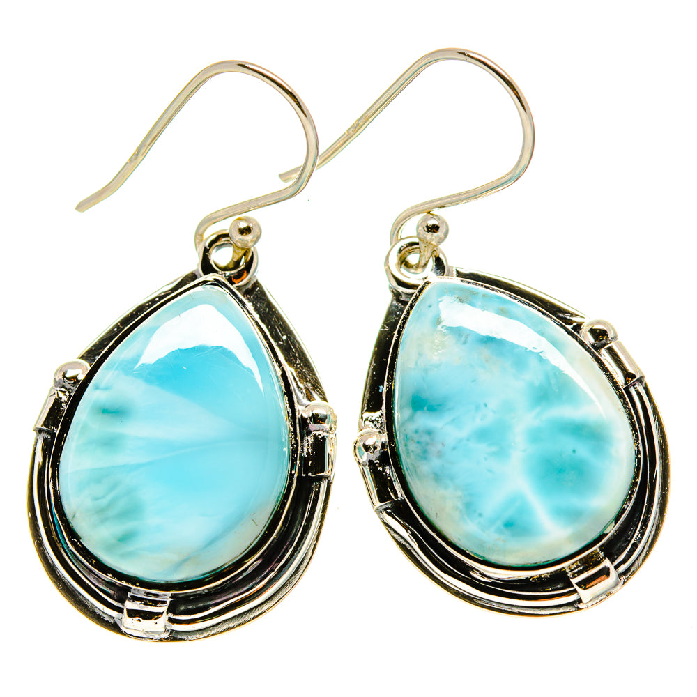 Larimar Earrings handcrafted by Ana Silver Co - EARR413874