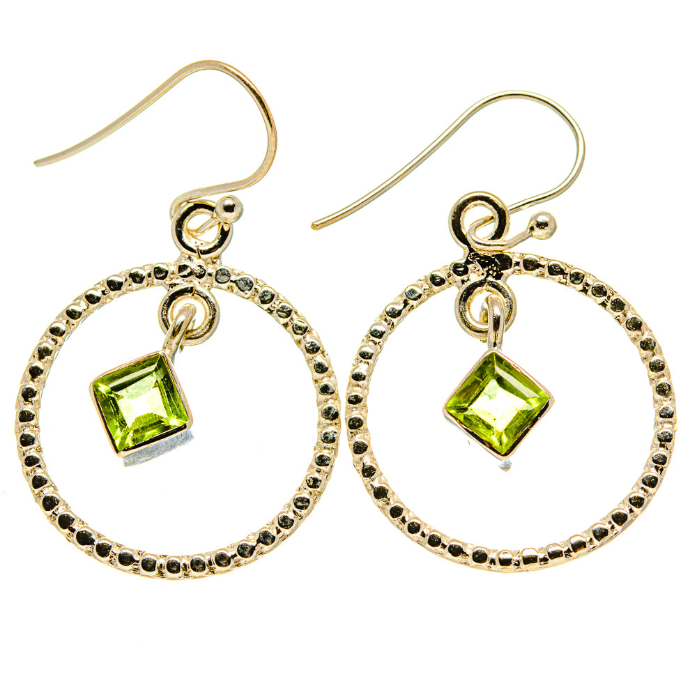 Peridot Earrings handcrafted by Ana Silver Co - EARR413961