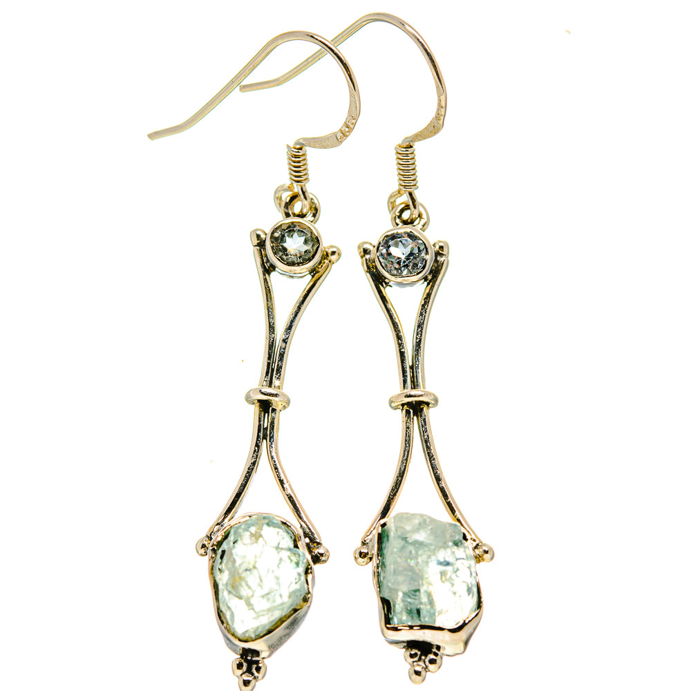 Aquamarine Earrings handcrafted by Ana Silver Co - EARR413994