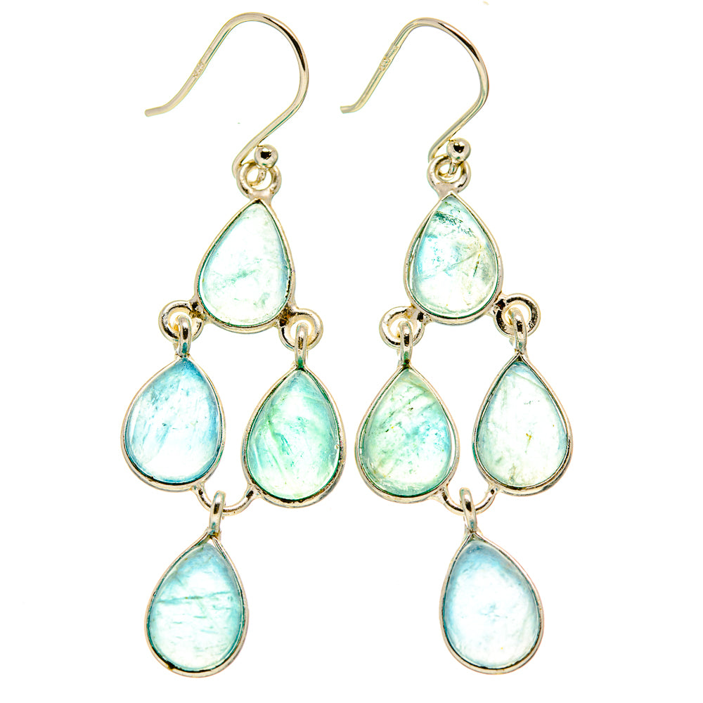 Aquamarine Earrings handcrafted by Ana Silver Co - EARR414052