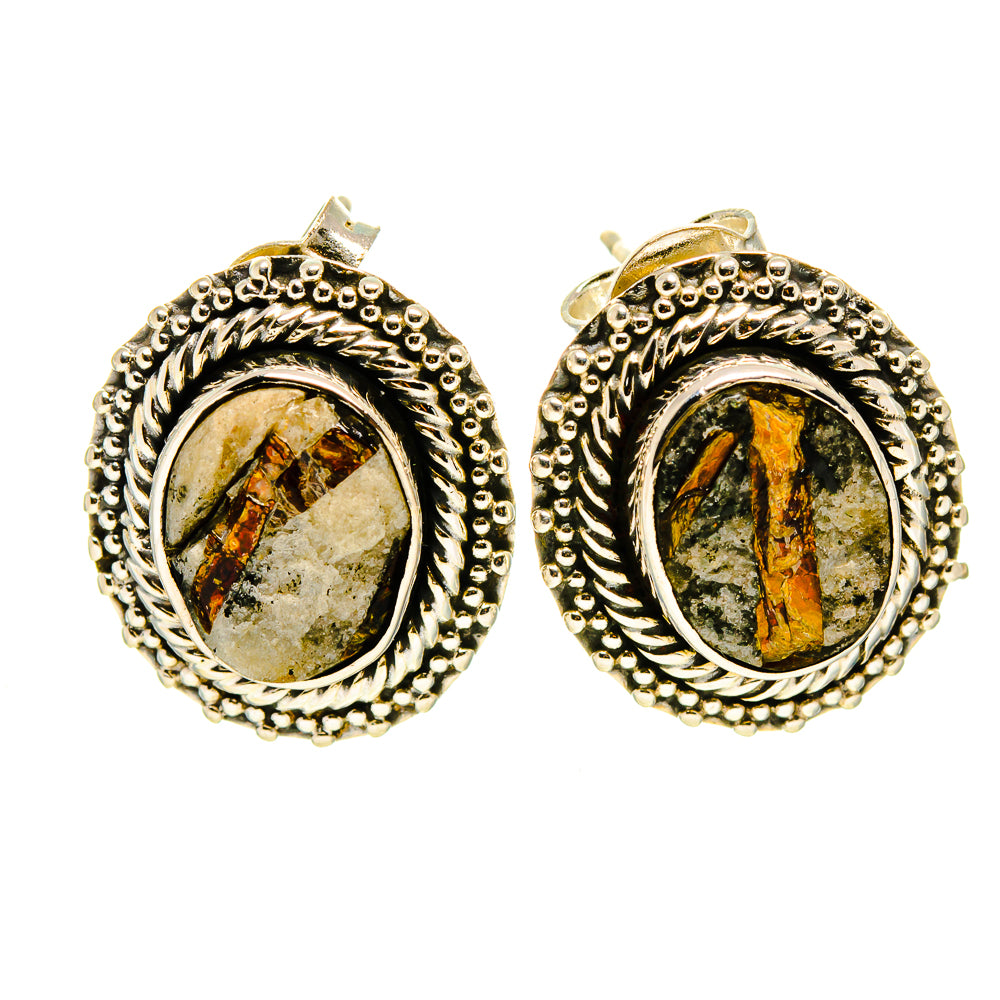 Astrophyllite Earrings handcrafted by Ana Silver Co - EARR414218