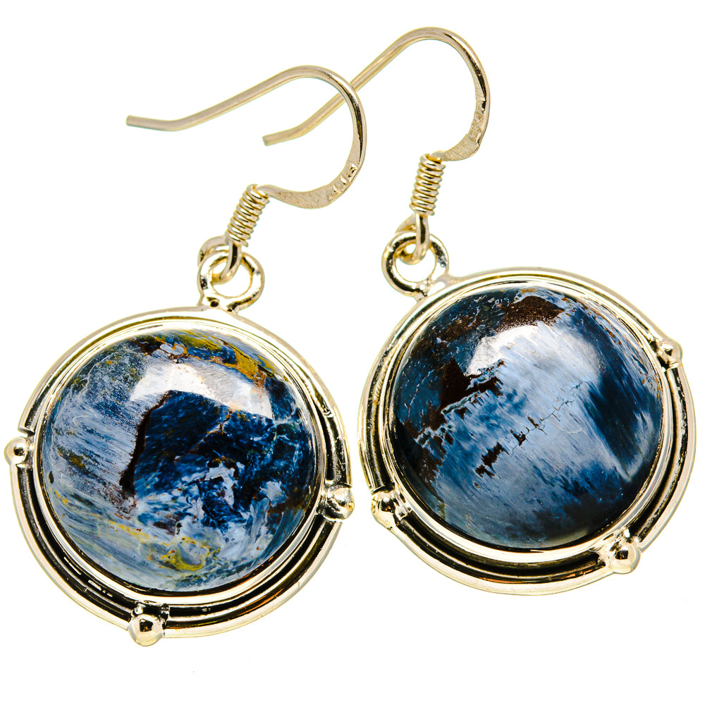 Pietersite Earrings handcrafted by Ana Silver Co - EARR414330