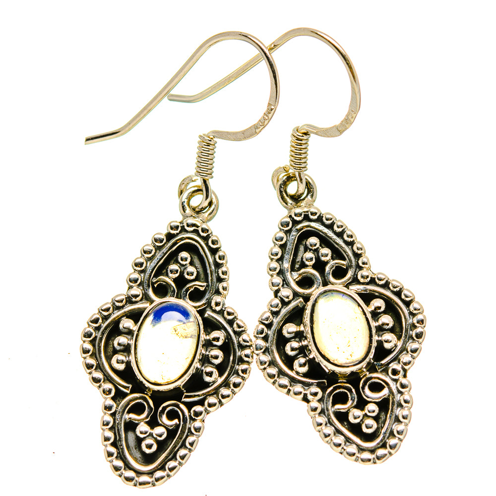 Ethiopian Opal Earrings handcrafted by Ana Silver Co - EARR414491