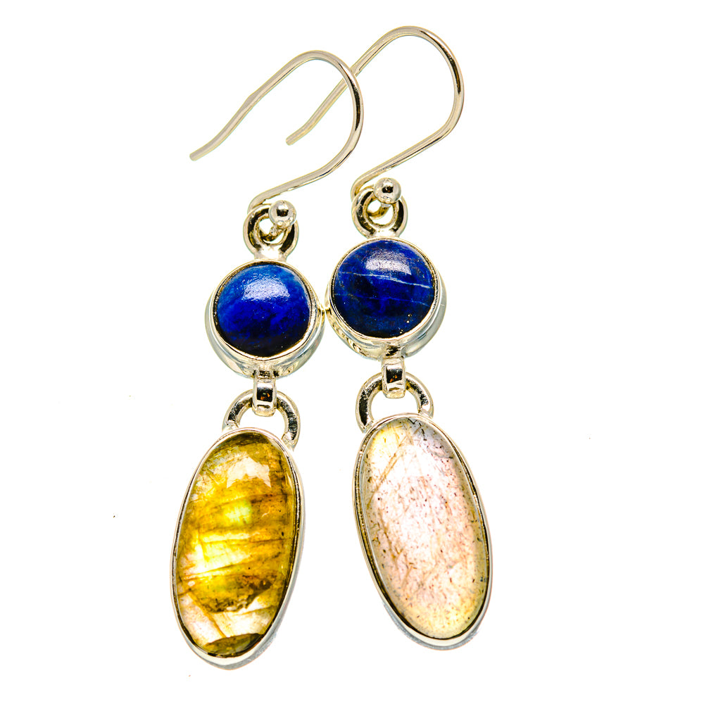 Labradorite Earrings handcrafted by Ana Silver Co - EARR414505