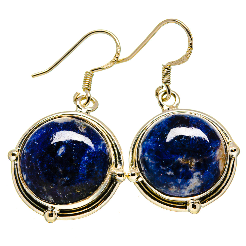 Sodalite Earrings handcrafted by Ana Silver Co - EARR414562