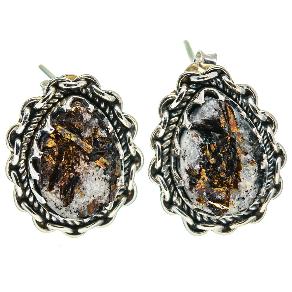 Astrophyllite Earrings handcrafted by Ana Silver Co - EARR414755