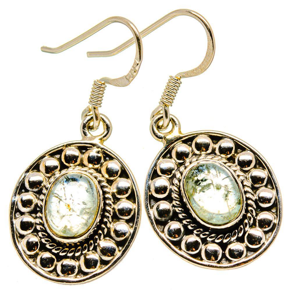 Aquamarine Earrings handcrafted by Ana Silver Co - EARR414791